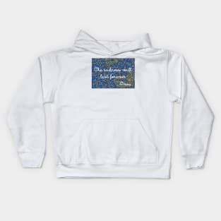 The Sadness Will Last Forever - Vincent Van Gogh Kids Hoodie